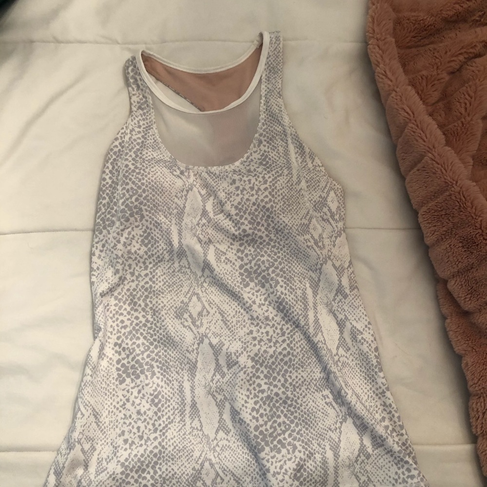 Rare Lululemon Snake Print Tank Top Size 8